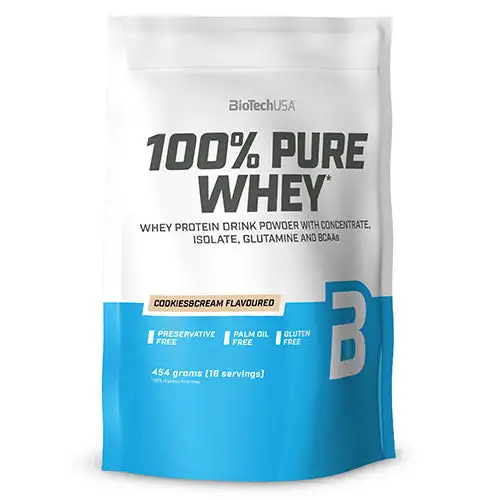 100% Pure Whey Protein Pulver (454 gr) | Cookies & Cream