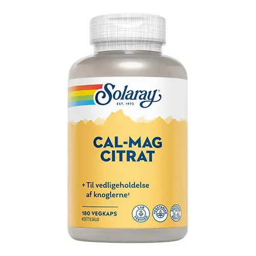 Calcium Magnesium Citrat | 180 kapsler
