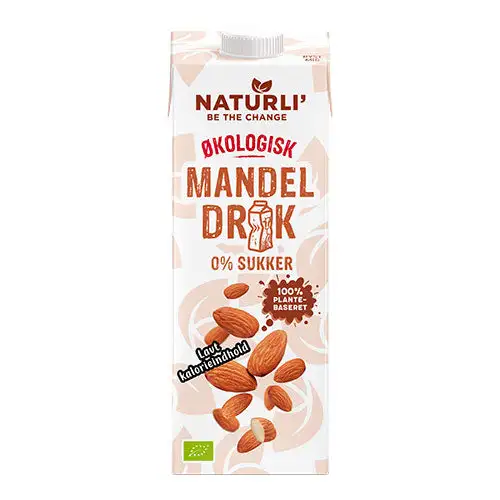Mandeldrik Usødet Økologisk | 1 ltr