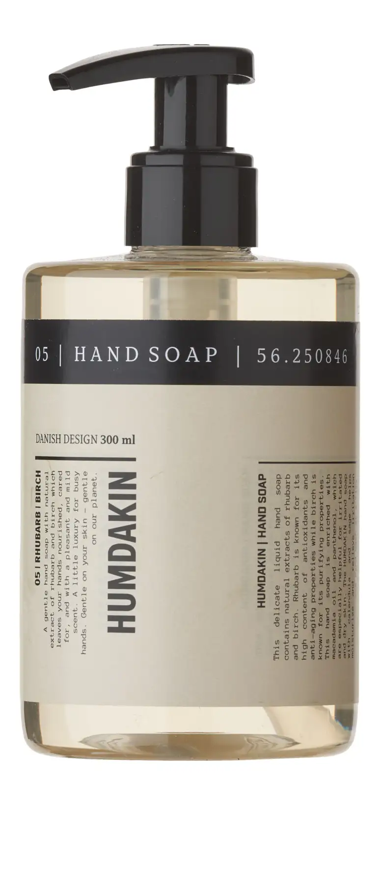 HUMDAKIN 05 Håndsæbe Rabarber & Birk 300 ml