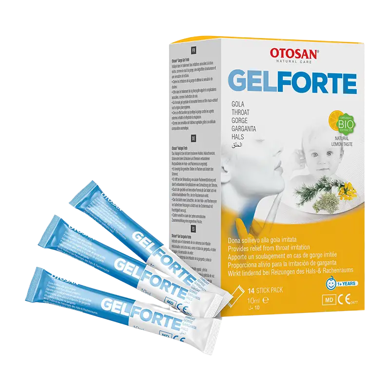 Lime Pharma Hals Gel FORTE (14 stk saches à 10 ml)