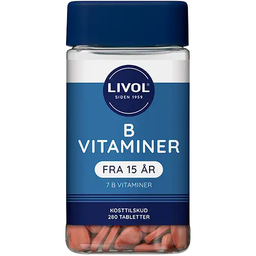 Livol B-vitamin (280 tabs)