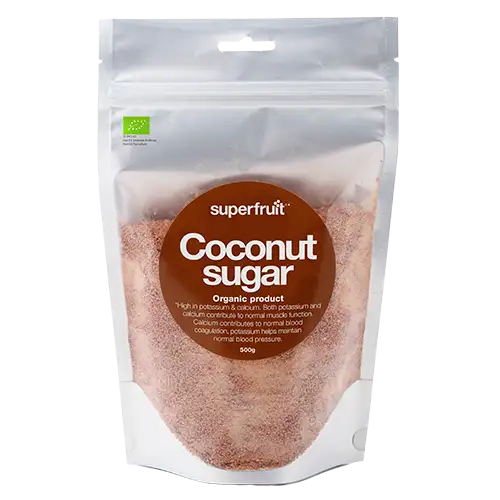 Superfruit Coconut Palm Sugar Kokos Palmesukker Ø (500 g)