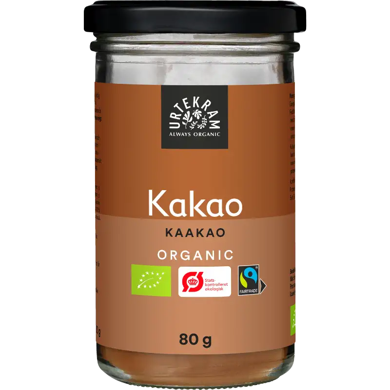 Urtekram Kakao Fair Trade 10-12% Ø (80 gr)