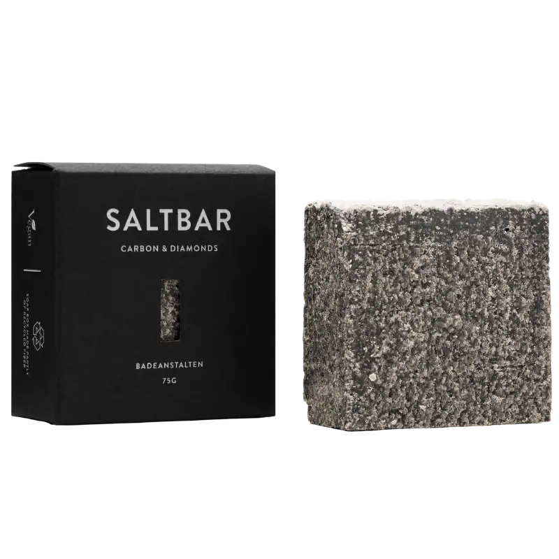Badeanstalten Saltbar Kul & Diamanter (75 g)