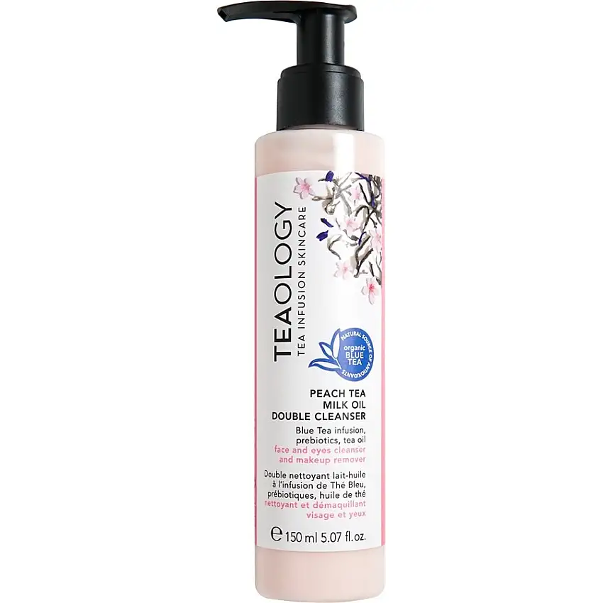 Teaology Ansigtspleje Peach Tea Milk-To-Oil Duble Cleanser 150 ml