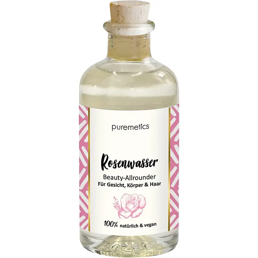 puremetics Ansigtspleje Beauty-Allrounder rosenvand 100 ml