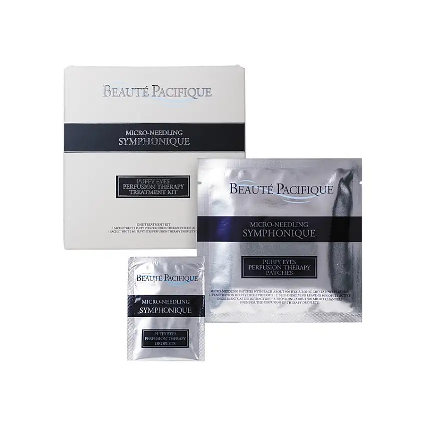 Beauté Pacifique Øjenpleje Symphonique Therapy Kit Large 4 Puffy Eyes Perfusion Therapy Patches + Puffy Eyes Perfusion Therapy Droplets 5 ml / 1 Stk.