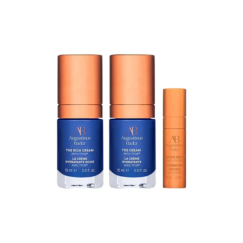Augustinus Bader Ansigt Gavesæt The Cream 15 ml + The Cream Rich 15 ml + The Eye Cream 3 ml / 33 ml