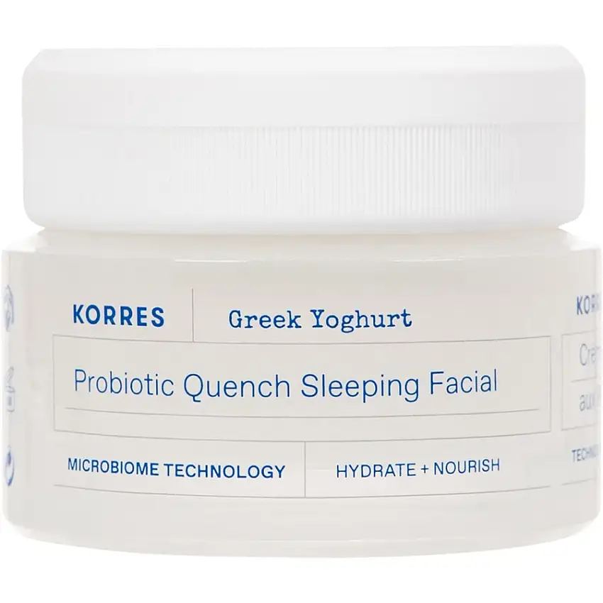 Korres Greek Yoghurt Beroligende probiotisk natcreme 40 ml