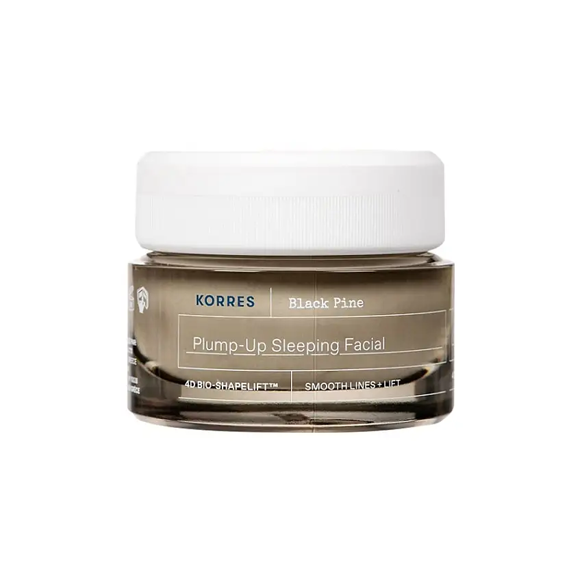 Korres Black Pine 4D Bio-ShapeLift Plumpende natcreme 40 ml