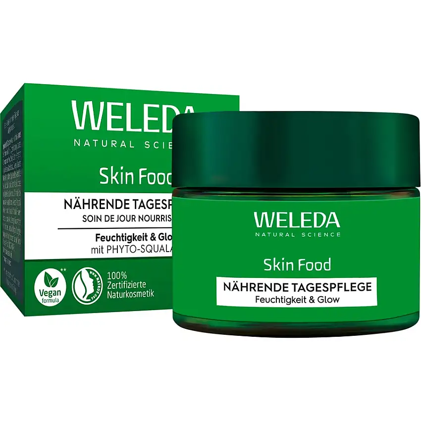 Weleda Dagpleje Skin Food Nourishing Day Care Fugter og giver glød til tør ansigtshud 40 ml