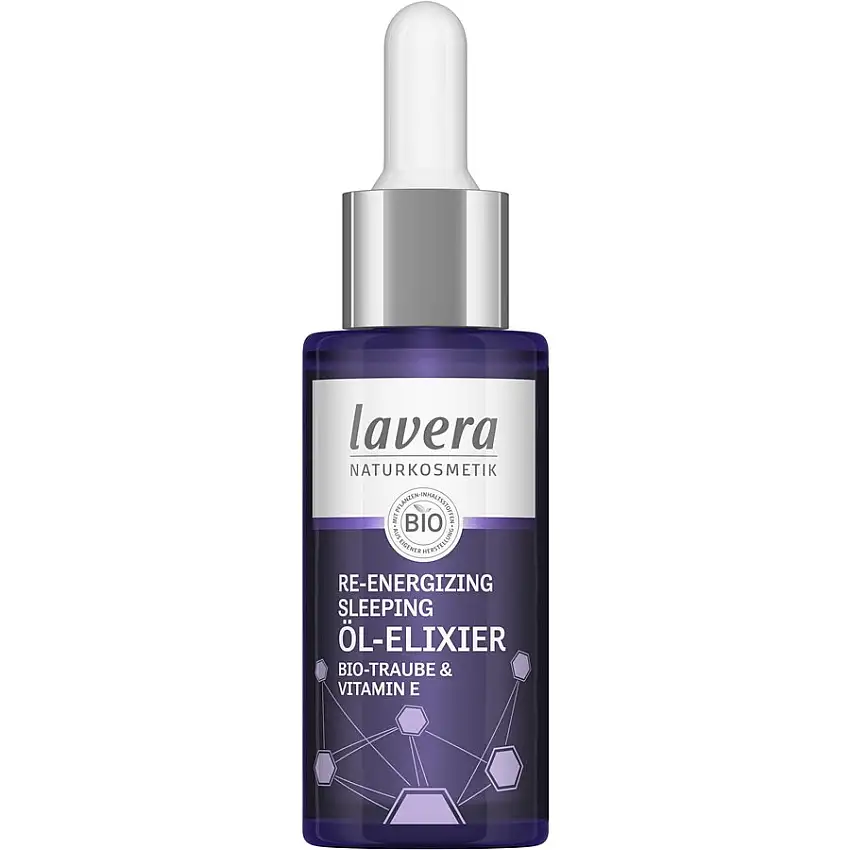 Lavera Pleje om natten Re-Energising Sleeping Oil Elixir 30 ml