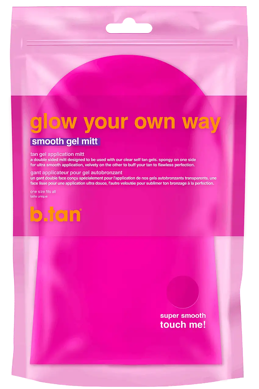 B.Tan Glow Your Own Way Smooth Gel Mitt 1 stk