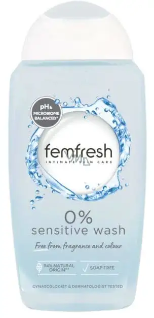 FemFresh 0% Sensitive Wash 250 ml