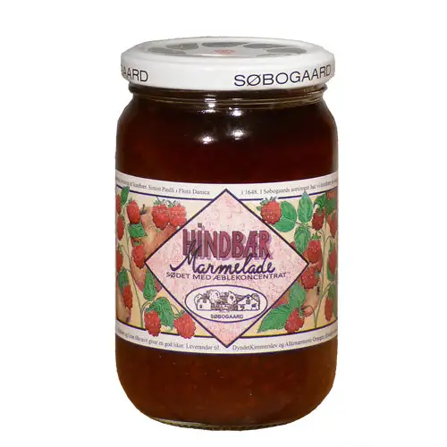 Hindbærmarmelade Økologisk | 390 gr