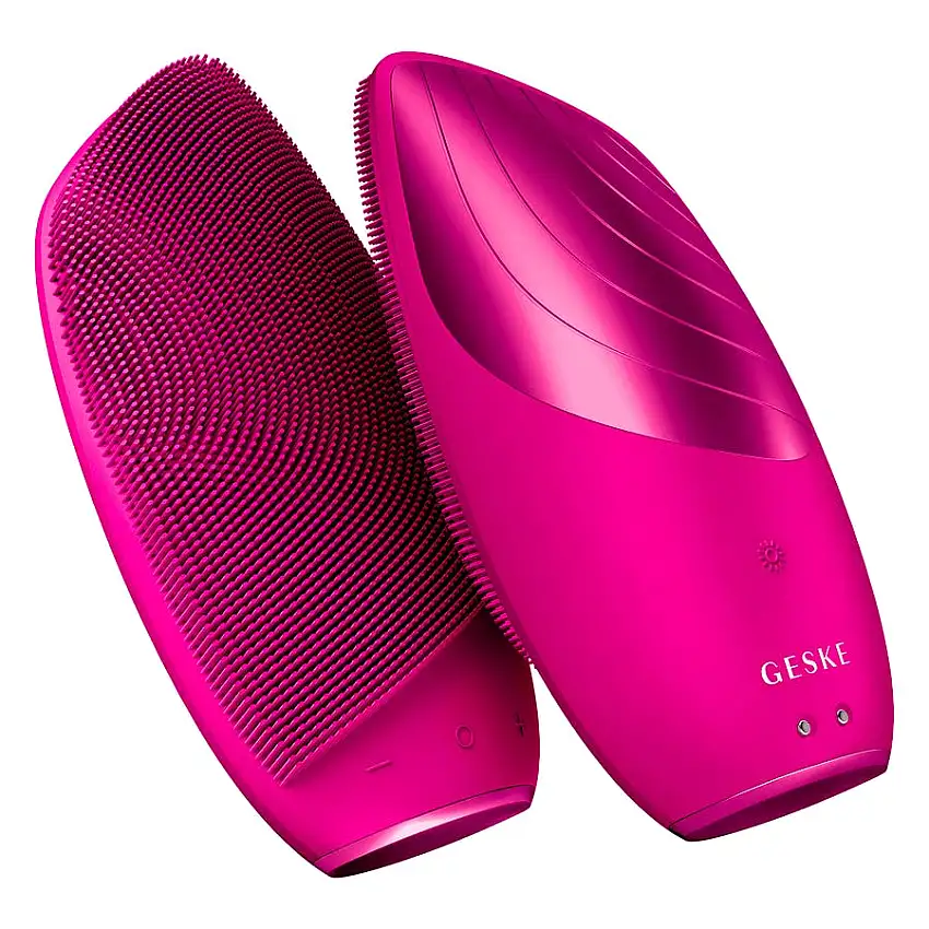 Geske Sonic Thermo Facial Brush 6 in 1 Magenta 1 stk