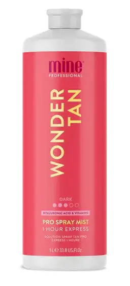 MineTan 1 HR Express Pro Spray Mist Wonder Tan 1000 ml