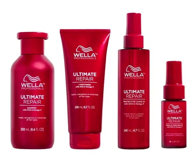 Wella Professionals Ultimate Repair 4 Step Bundle Deal 250 ml + 200 ml + 140 ml + 30 ml