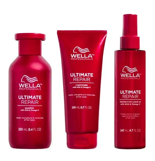 Wella Professionals Ultimate Repair 3 Step Bundle Deal 250 ml + 200 ml + 140 ml
