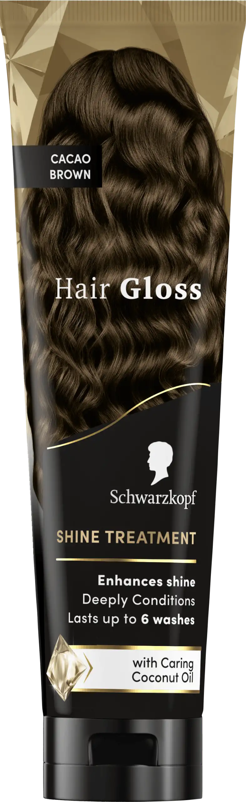 Schwarzkopf Hair Gloss Cacao Brown 150 ml