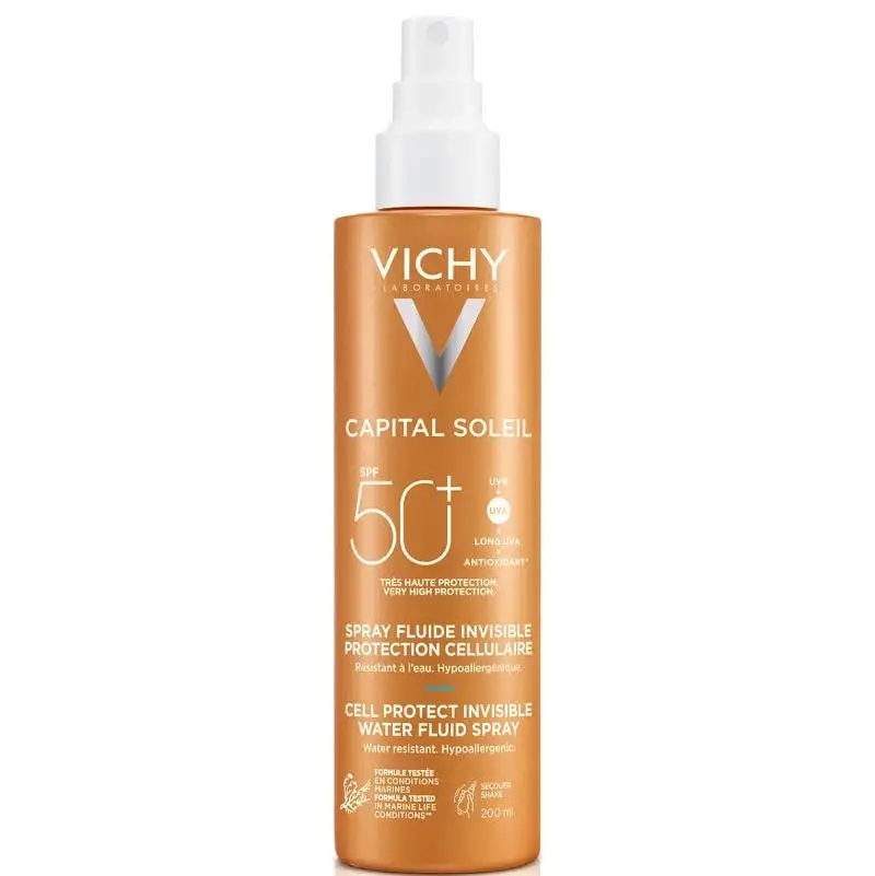 Vichy Capital Soleil Invisible Fluid Spray SPF50+ 200 ml