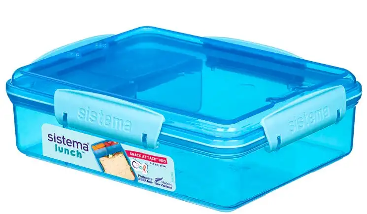 Sistema Snack Attack Duo Lunch 975 ml Blue 1 stk