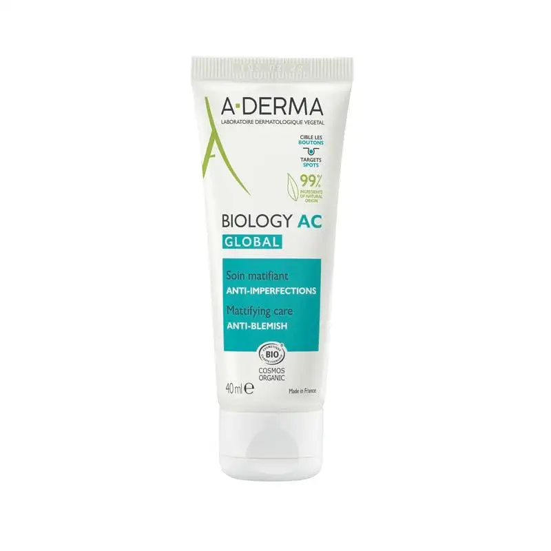 A-Derma Biology AC Global Anti-blemish Mattifying Care 40 ml