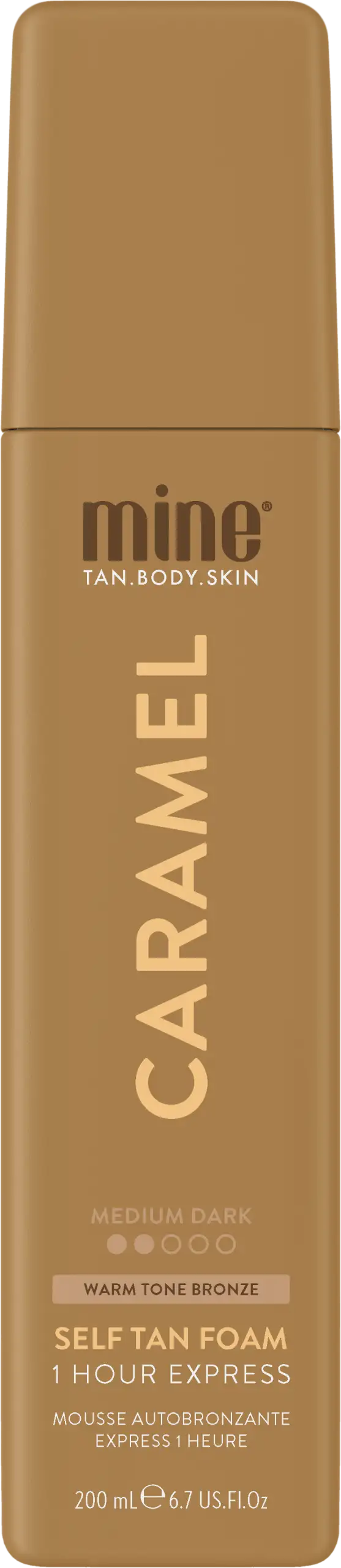MineTan Caramel Self Tan Foam 200 ml