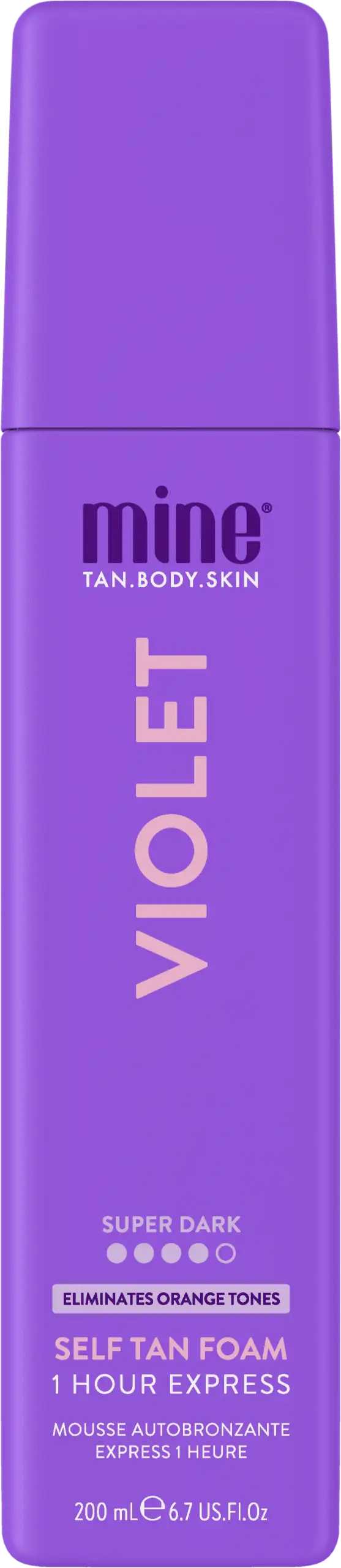 MineTan Violet Self Tan Foam 200 ml