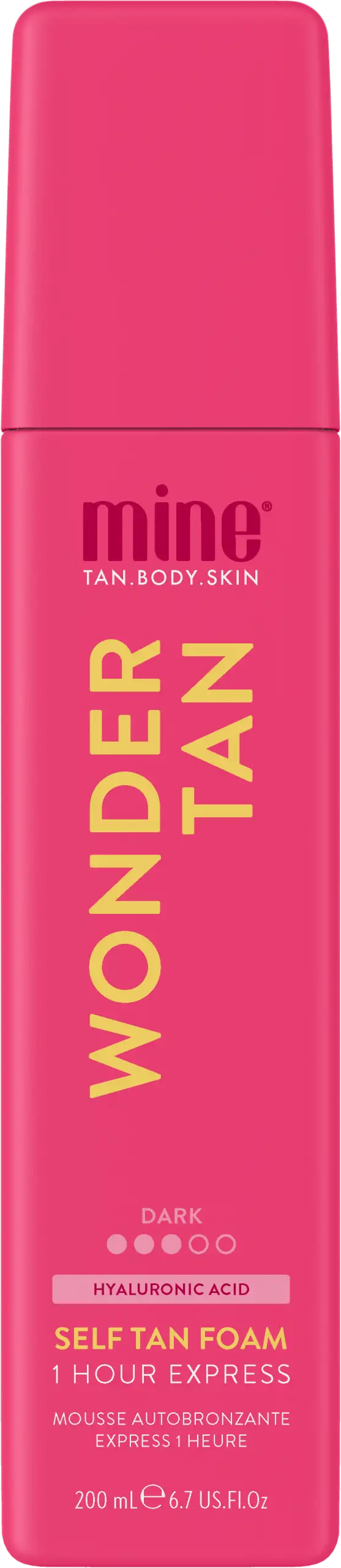 MineTan Wonder Tan Self Tan Foam 200 ml