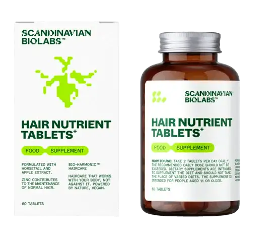 Scandinavian Biolabs Hair Nutrient Tablets 60 stk