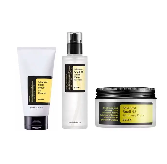 Cosrx Advanced Snail Cleanser, Essence & Cream 150 ml + 2 x 100 ml