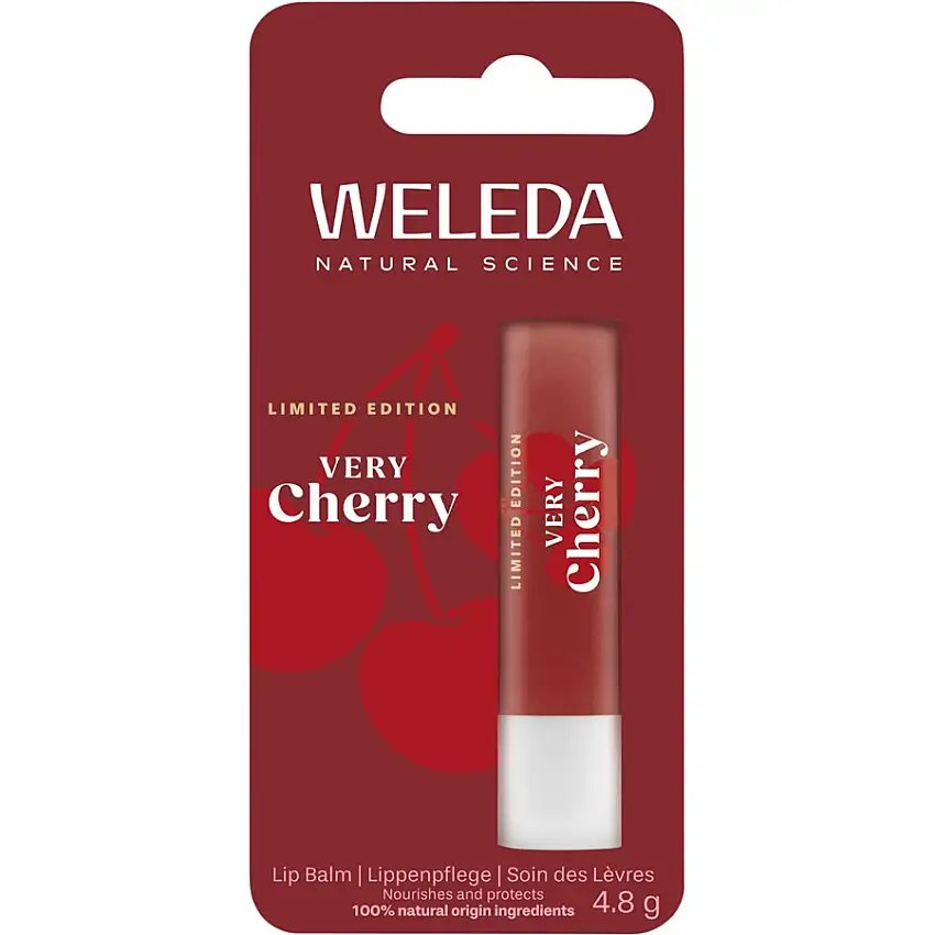 Weleda Øjen- og læbepleje Very Cherry læbepomade 4,8 g
