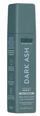 MineTan Dark Ash Self Tan Foam 200 ml