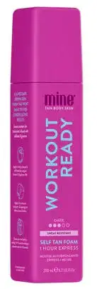 MineTan Workout Ready Self Tan Foam 200 ml