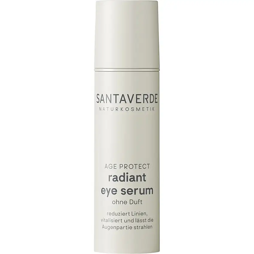 Santaverde AGE PROTECT radiant eye serum ohne duft 10 ml