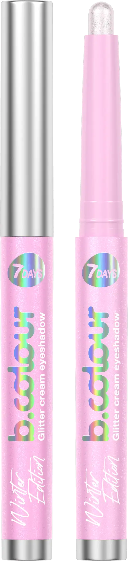 7DAYS B.COLOUR Glitter Cream Eyeshadow 01 Prosecco 1,1 g