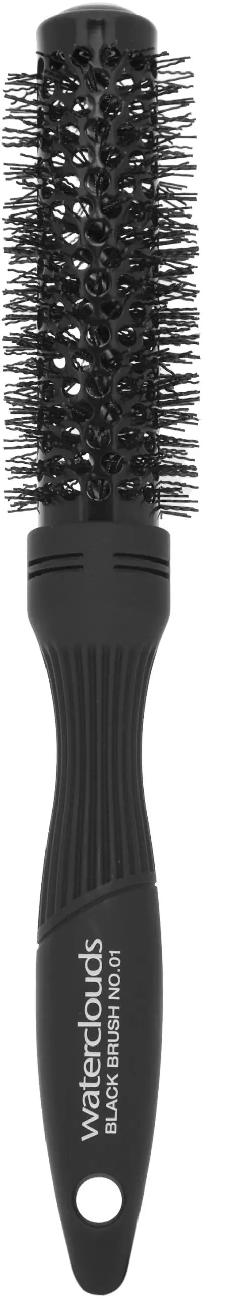 Waterclouds Black Brush 01 Rundmetall 25 mm 1 stk