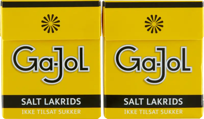 Ga-JoL Salt Lakrids Gul 46 g