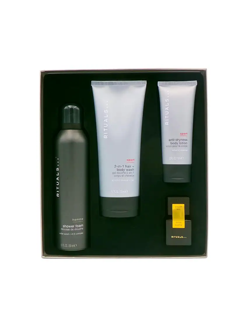 Rituals Homme Medium Gift Set 15 ml + 70 ml + 2 x 200 ml