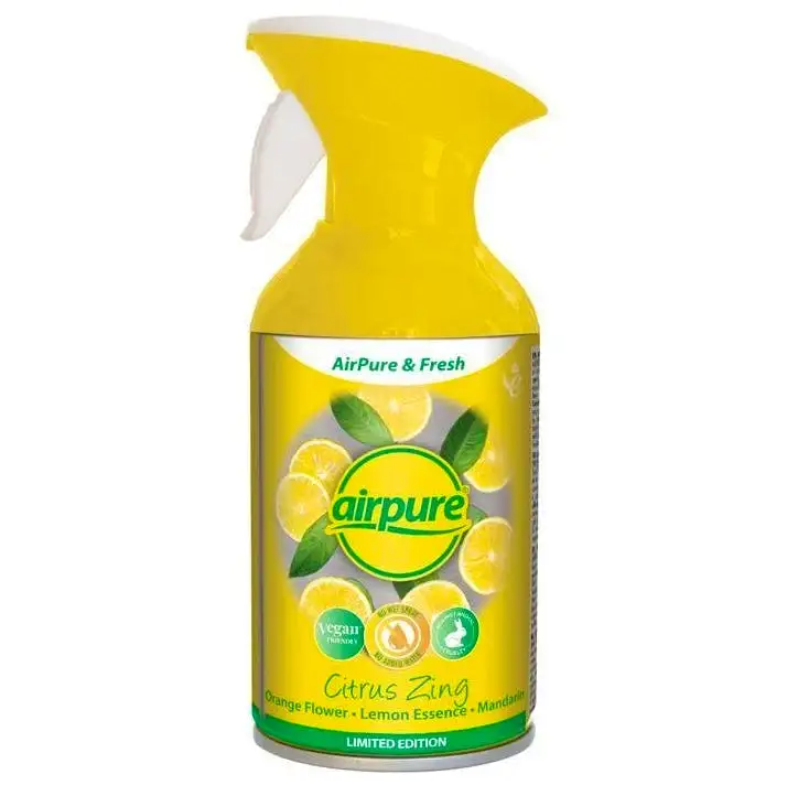 Airpure Trigger Fresh Air Freshener Citrus Zing 250 ml
