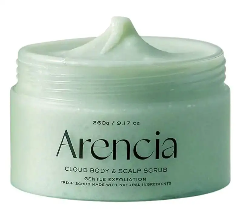 Arencia Fresh Cloud Body & Scalp Scrub French Mint & Lily 260 g