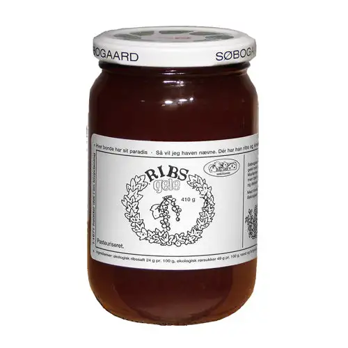 Ribsgelé Økologisk | 410 gr