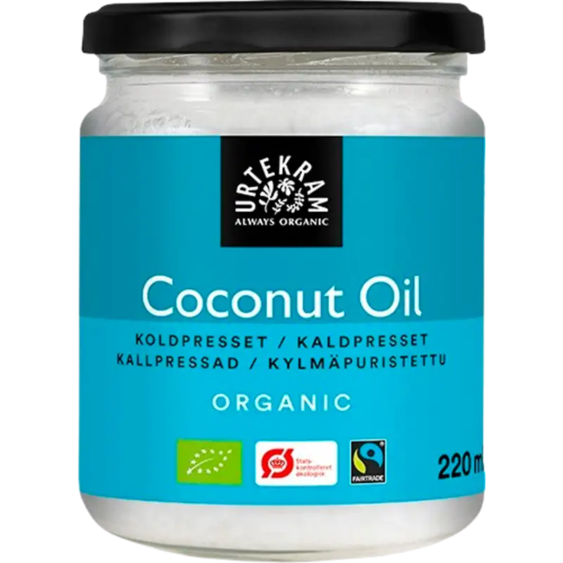 Urtekram Koldpresset Kokosolie Ø (220 ml)