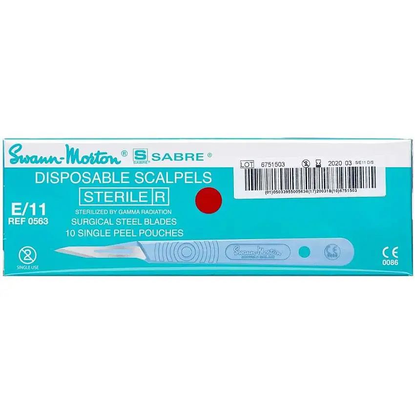 Sabre Skalpeltype E/11 Steril