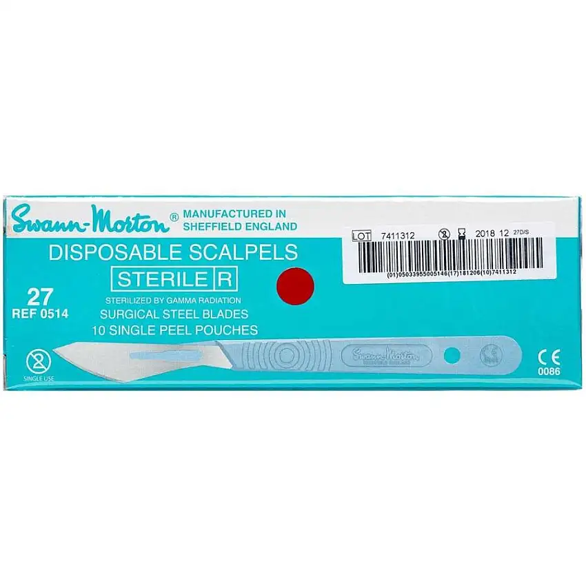 Sabre Skalpeltype 27 Steril