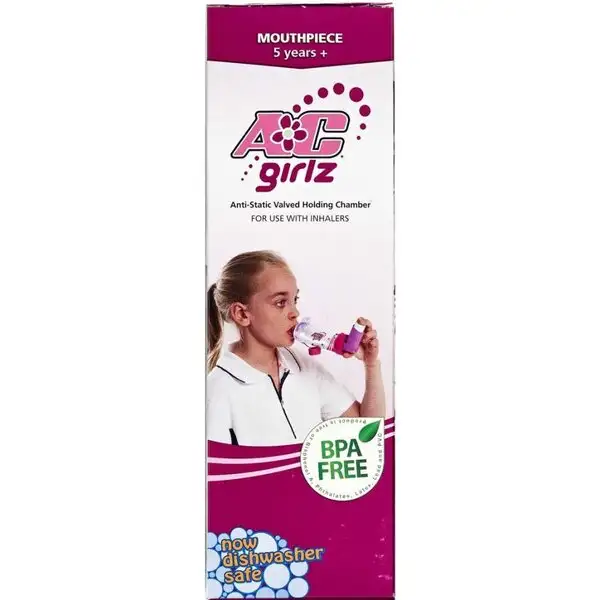 AEROCHAMBER PLUS FLOW-VU SPACER GIRLZ