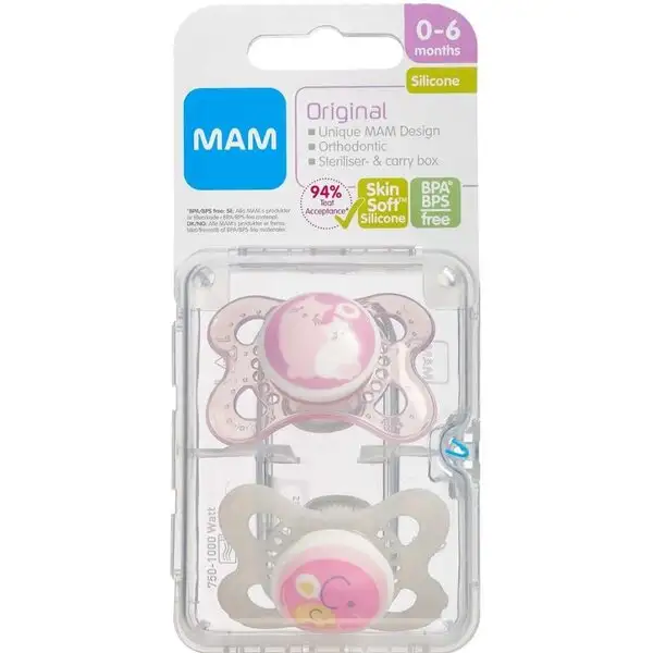 MAM ORIGINAL SILK TEAT SILIKONE SUT (0-6M)
