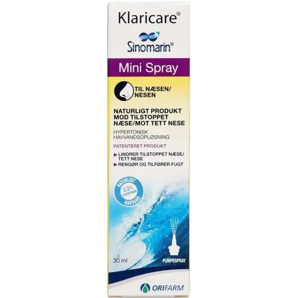 KLARICARE NÆSESPRAY MINI